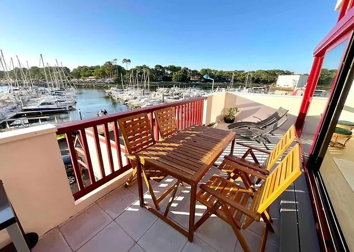 شقة Le Grand Pavois - Terrasse D'exception Face Aux Bateaux *